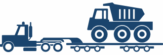 heavy equipment hauler